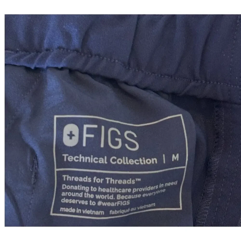 FIGS Men's Scrub Pant™ M Navy Style#: 1001221R NWOT